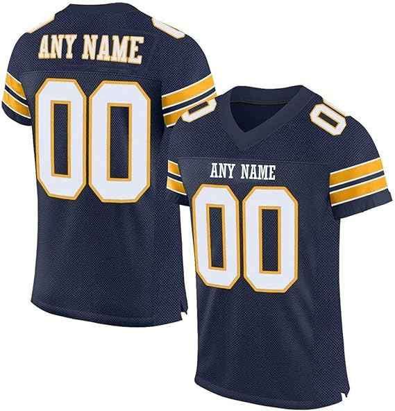 Custom Football Jersey – Breathable 100% Polyester | Worldwide Shipping