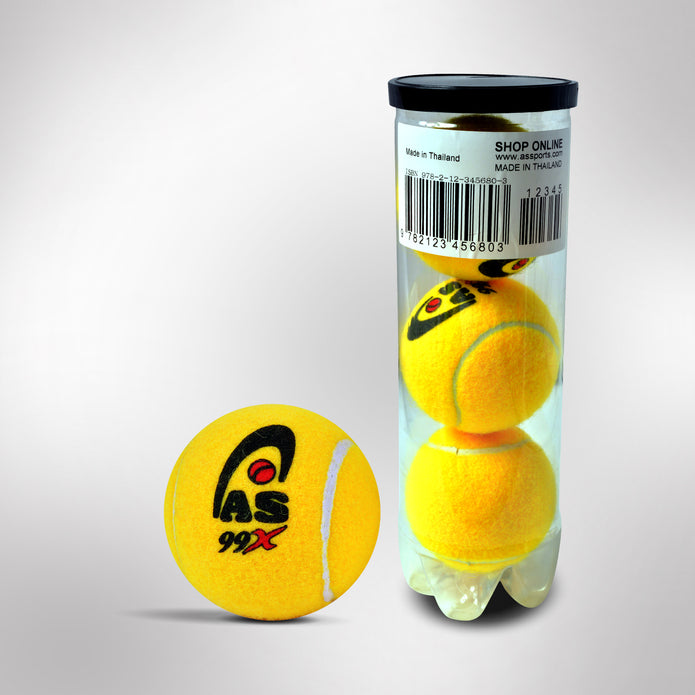 99X Tennis Cricket Ball - 3Pcs/Pet Can