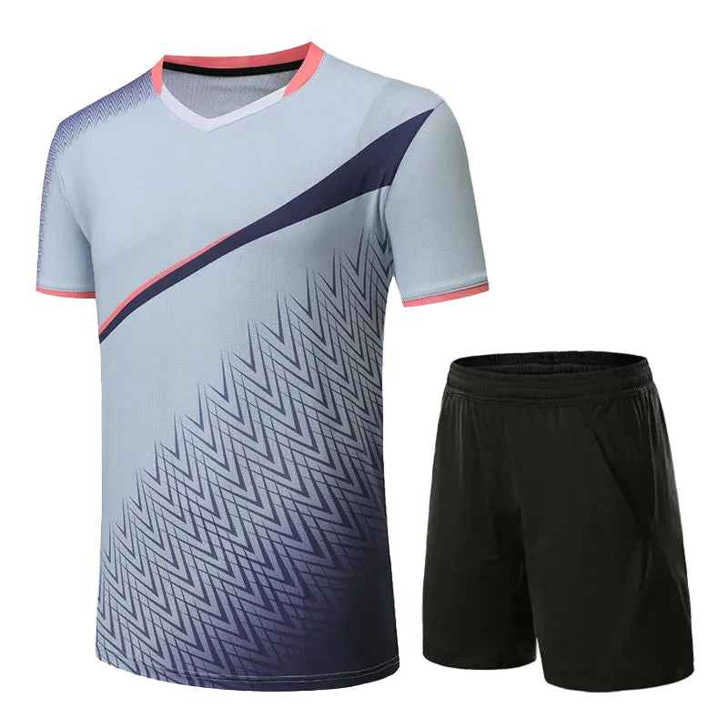 Men's Tennis Uniform Kit | Breathable Sleeveless | Quick Dry 100% Polyester