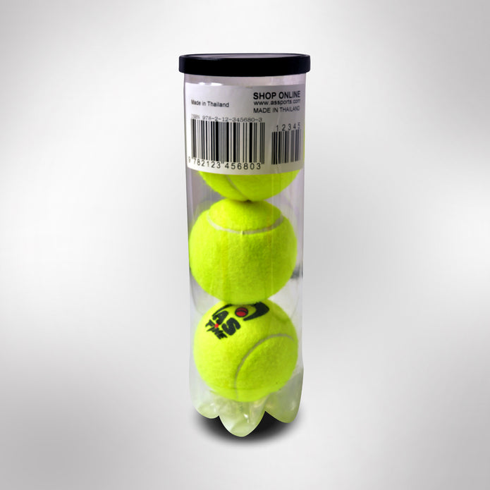 FINE Tennis Cricket Ball - 3Pcs/Pet Can