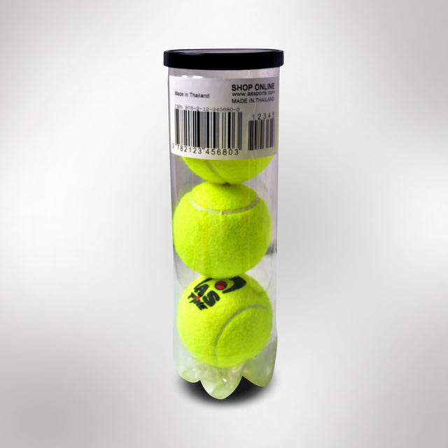 FINE Tennis Cricket Ball - 3Pcs/Pet Can