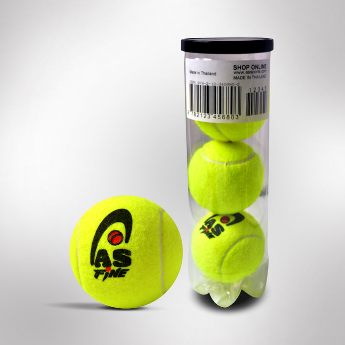 FINE Tennis Cricket Ball - 3Pcs/Pet Can