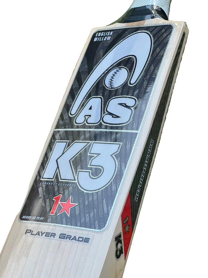 AS English Willow Cricket Bat - 1 STAR (Players Grade)