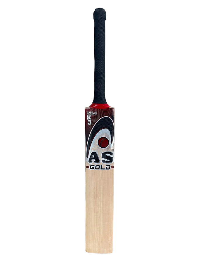 AS English Willow Cricket Bat - GOLD