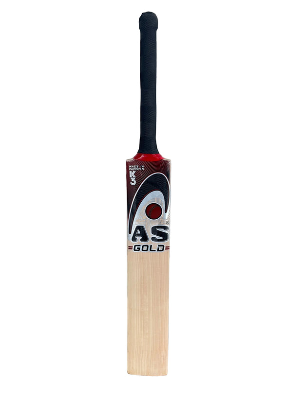 AS English Willow Cricket Bat - GOLD