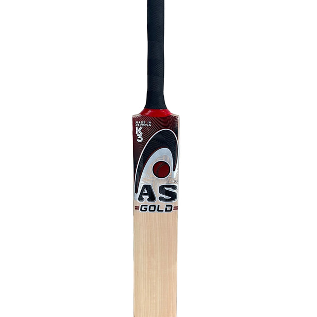 AS English Willow Cricket Bat - GOLD