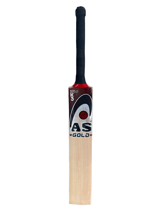 AS English Willow Cricket Bat - GOLD