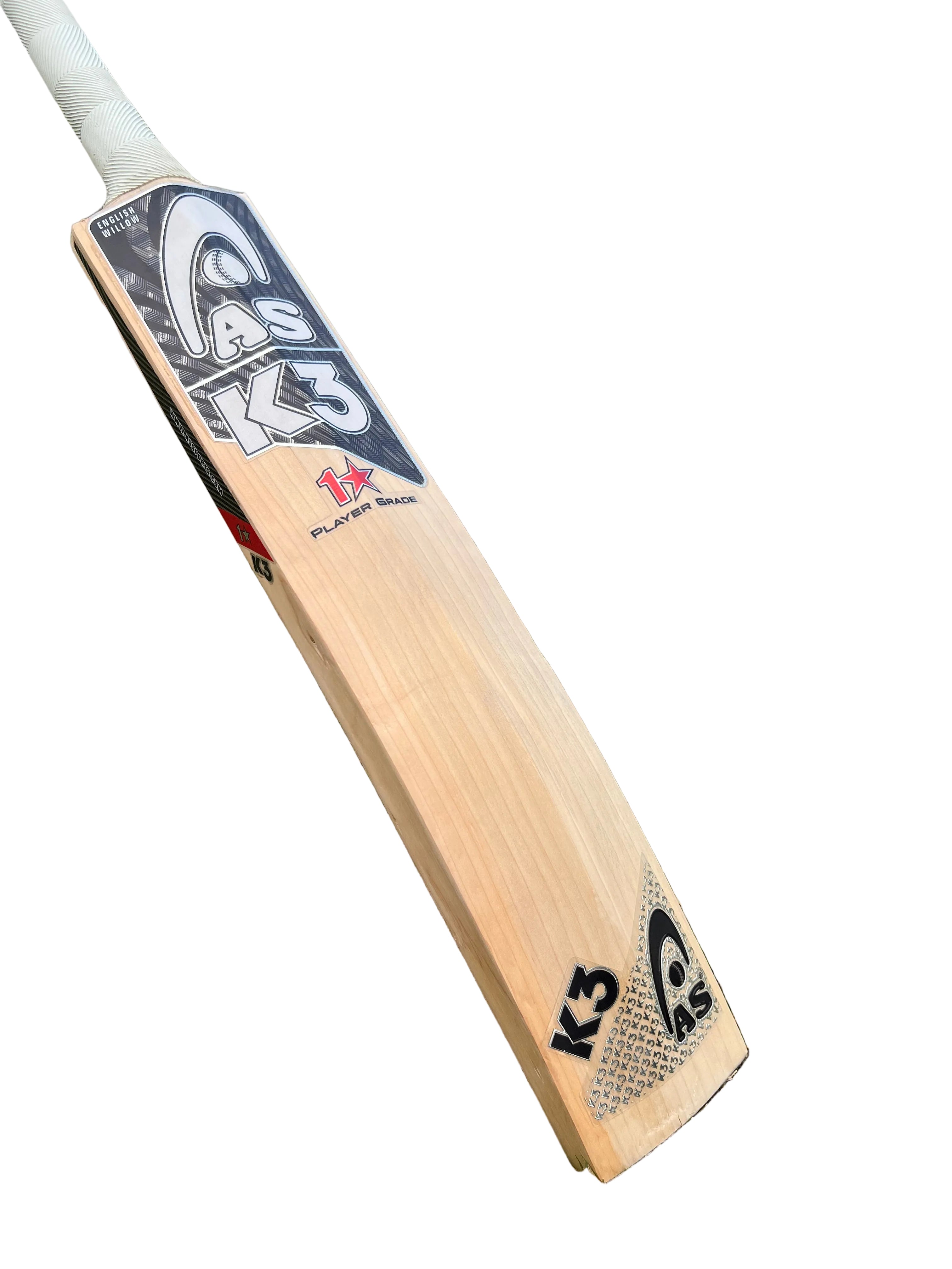 AS English Willow Cricket Bat - 1 STAR Players Grade for Superior Performance