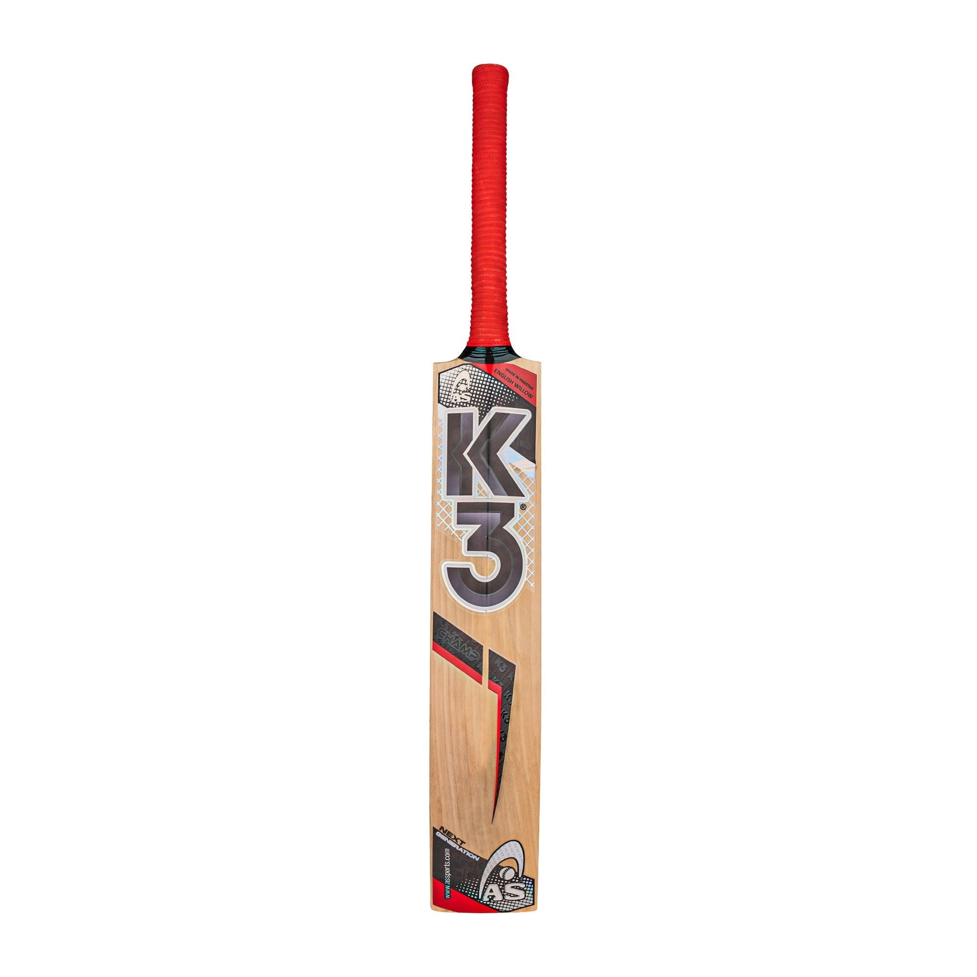 AS Sports K3 CHAMP English Willow Cricket Bat | Professional Cricket Bat for Sale AS Sports