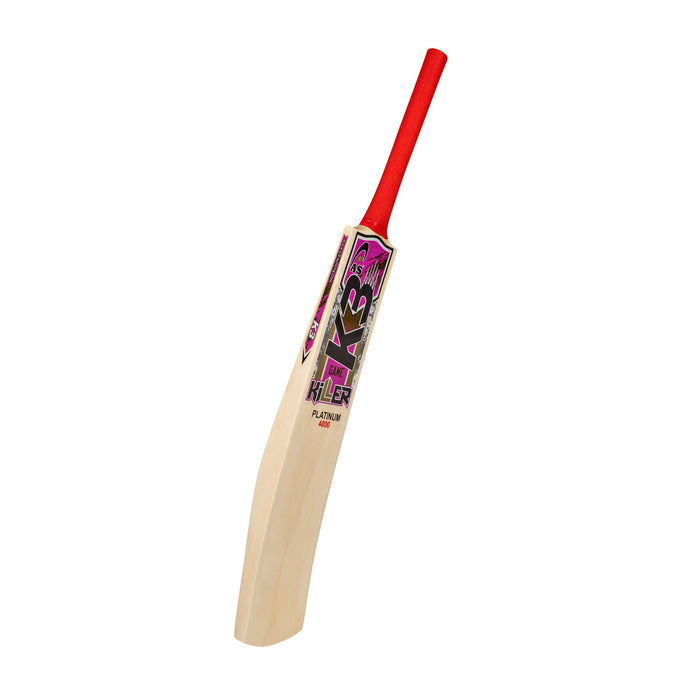 AS Sports K3 Game Killer Platinum 4000 Tape Ball Cricket Bat - Pink | Aggressive Tapeball Bat AS Sports