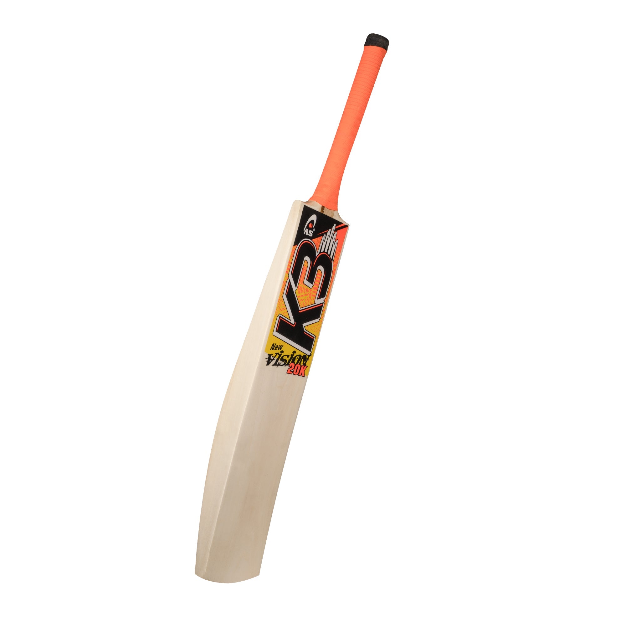 AS Sports K3 New Vision 20k Tape Ball Cricket Bat - Orange | Premium Tapeball Bat AS Sports