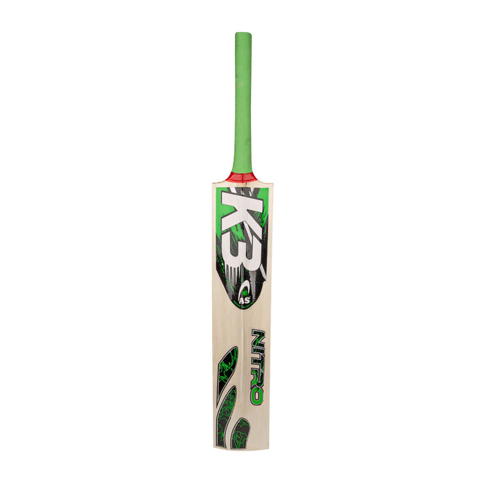 AS Sports K3 Nitro Platinum 4000 Tape Ball Cricket Bat - Green | Best Tape Ball Bat in Bangladesh AS Sports