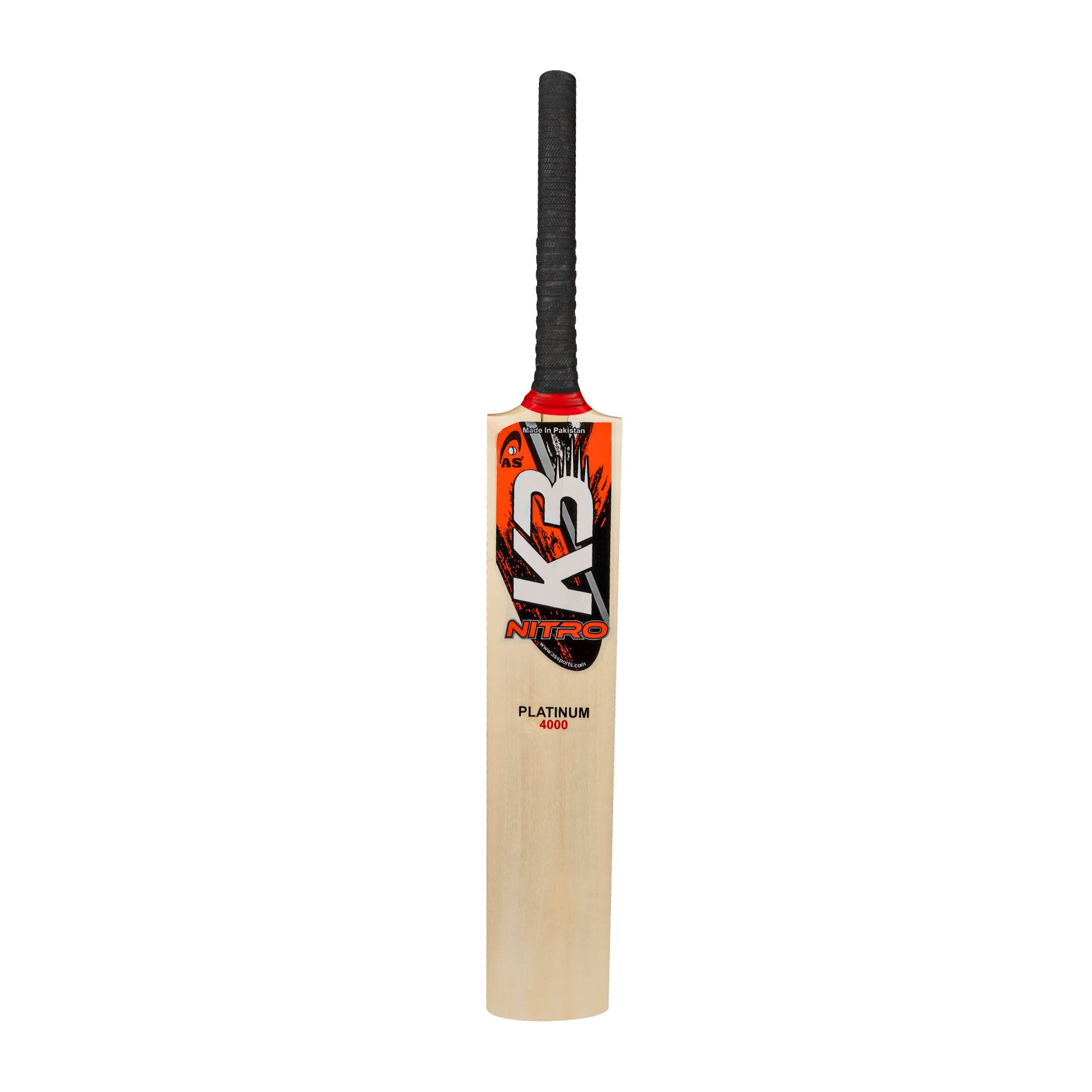 AS Sports K3 Nitro Platinum 4000 Tape Ball Cricket Bat - Orange | Best Tape Ball Bat in Bangladesh AS Sports