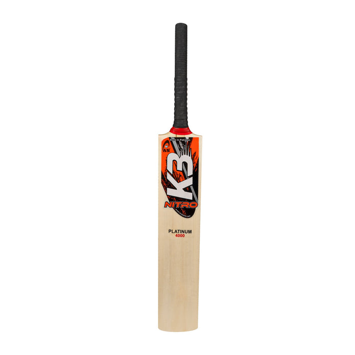 AS Sports K3 Nitro Platinum 4000 Tape Ball Cricket Bat - Orange | Best Tape Ball Bat in Bangladesh AS Sports