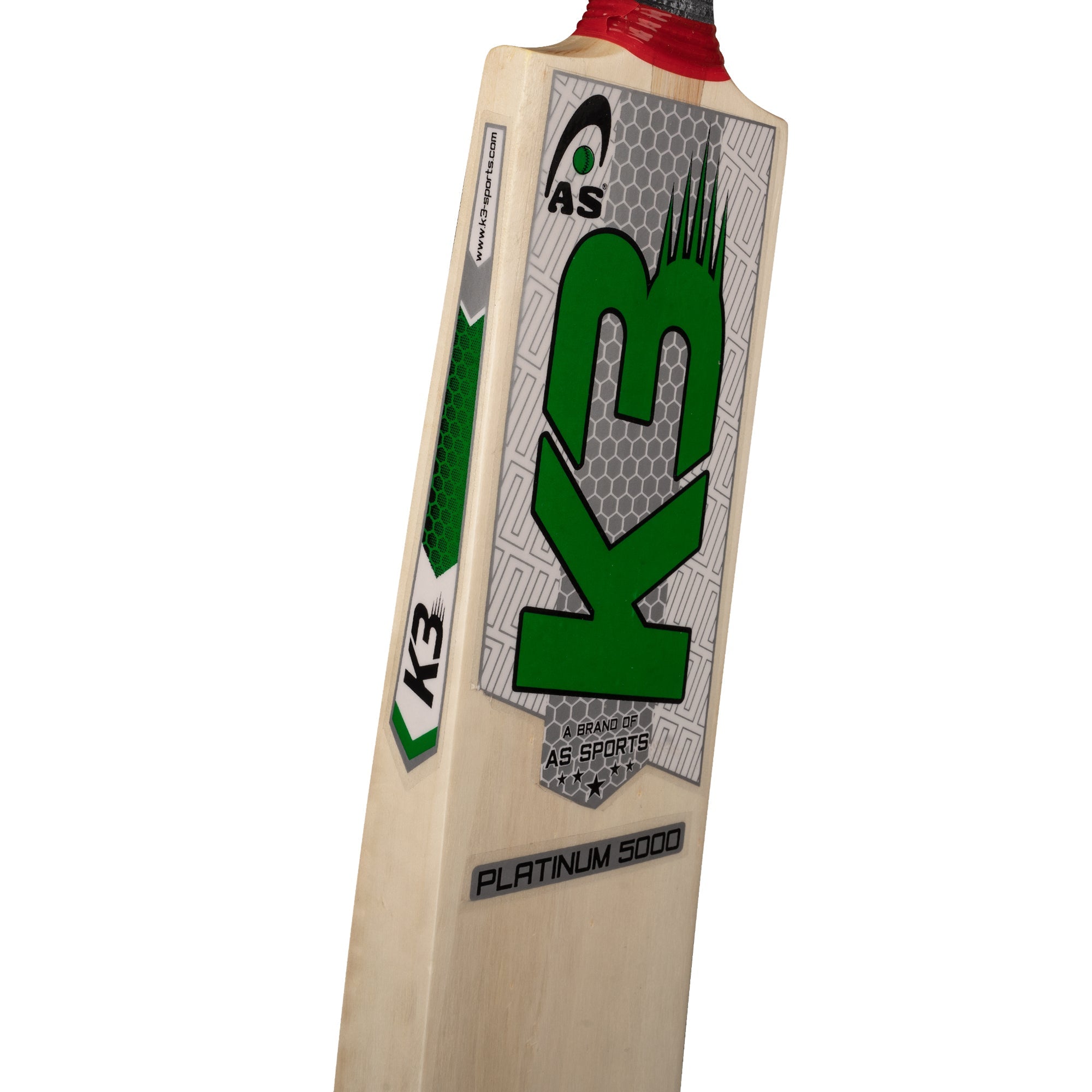 AS Sports K3 Platinum 5000 Tape Ball Cricket Bat | High-Performance Tapeball Bat AS Sports
