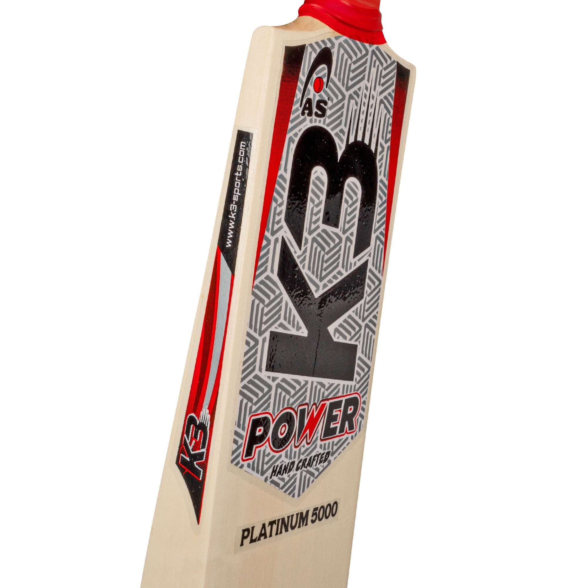AS Sports K3 Power Platinum 4000 Tape Ball Cricket Bat | Explosive Power for Tape Ball Cricket AS Sports