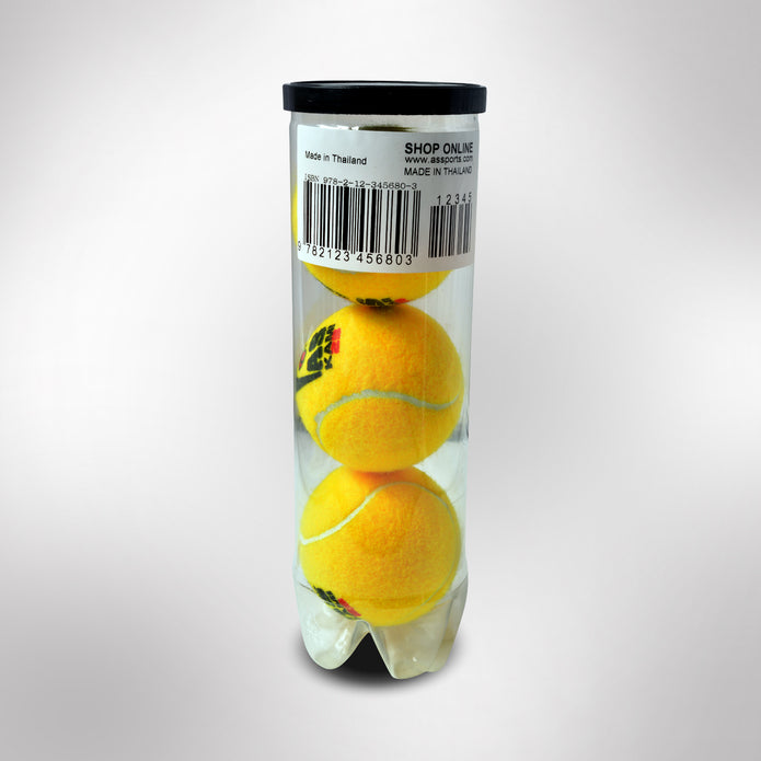 KAMI23 Tennis Cricket Ball - 3 Pcs/Pet Can