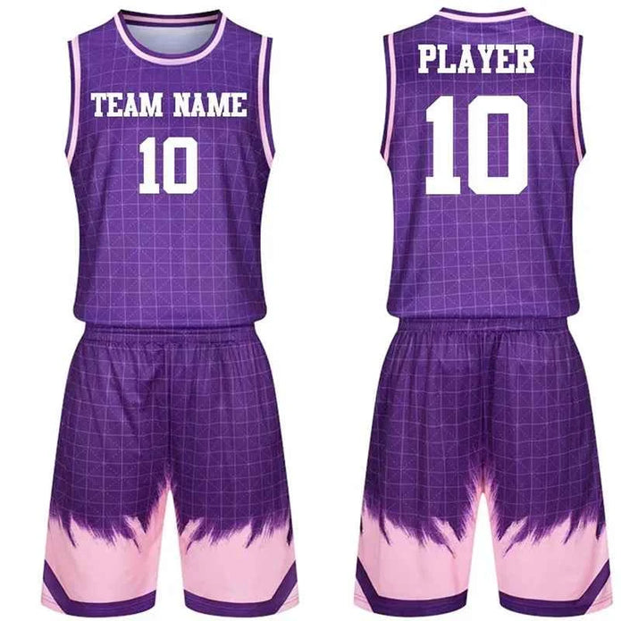 Custom Basketball Uniform – 100% Polyester | Youth & Adults | Team Orders