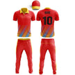 Custom Cricket Uniform – Polyester Fabric | Team & Player Name