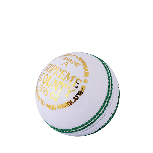 SUPER COUNTY Cricket Ball - Cowhide Leather