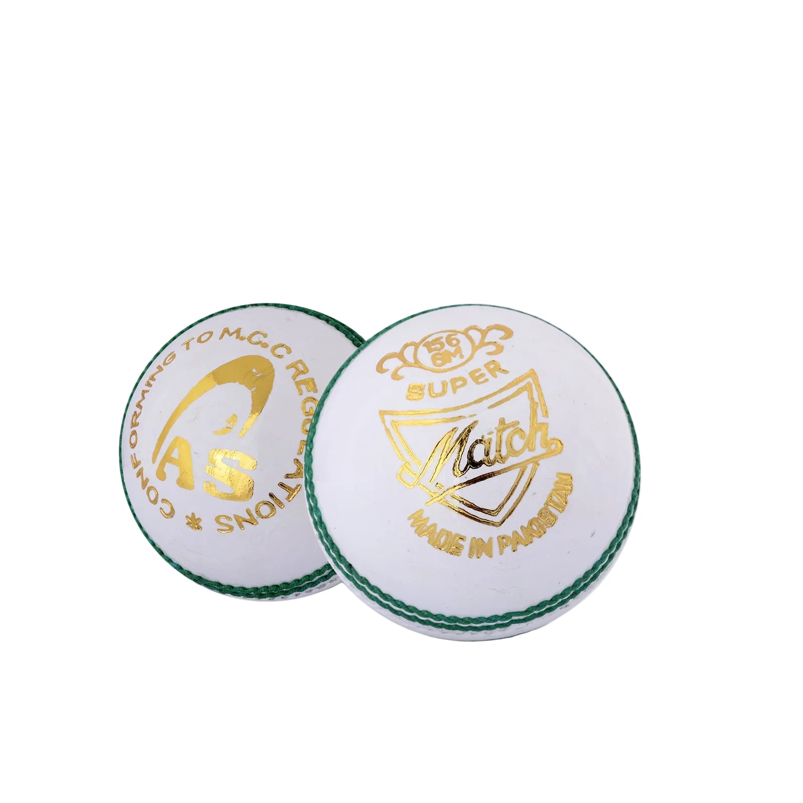 SUPER MATCH Cricket Ball - WHITE