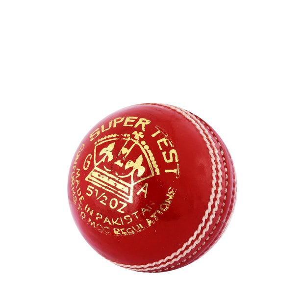 Cricket Ball Premium Cowhide Leather - SUPER TEST