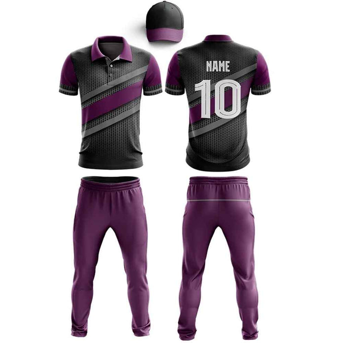 Custom Cricket Uniform – Polyester Fabric | Team & Player Name