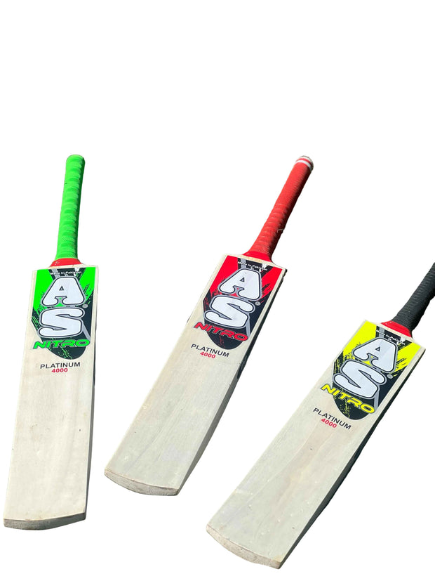 AS Sports Tapeball Bat - NITRO | Half Cane Handle